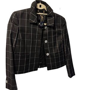 Brooks Brothers Crop Women’s Italian Woven Blazer